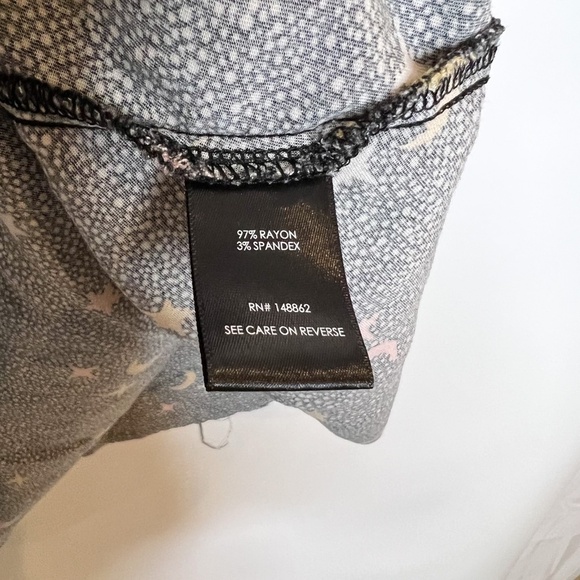 Torrid Top Ava Black Celestial Stretch Challis Cami - Picture 5 of 6